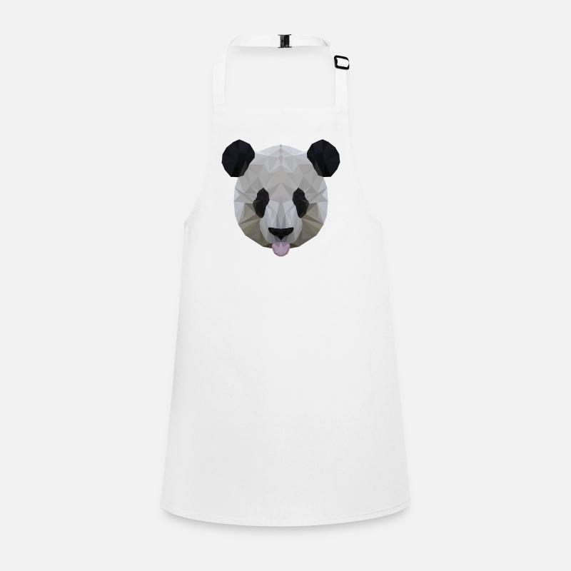 polygone Panda Tablier Enfant
