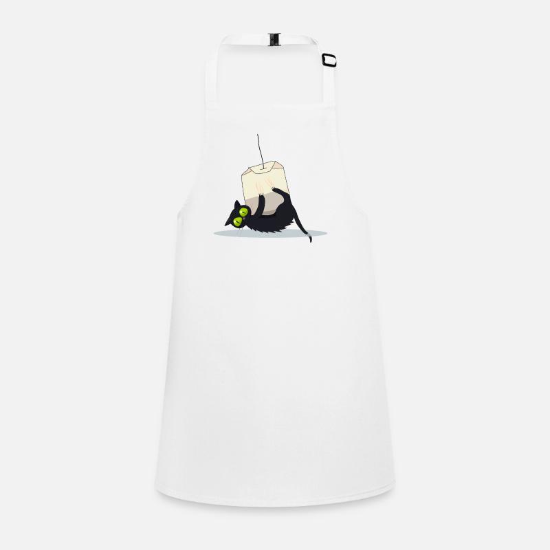 chat sachet de thé Tablier Enfant