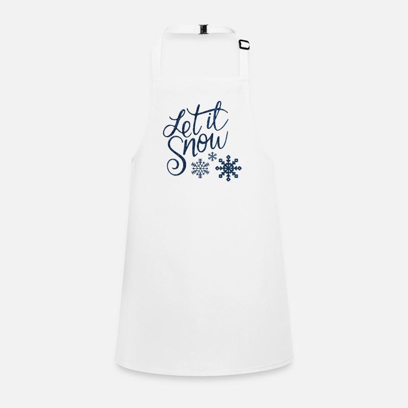 Let it snow Children's Apron