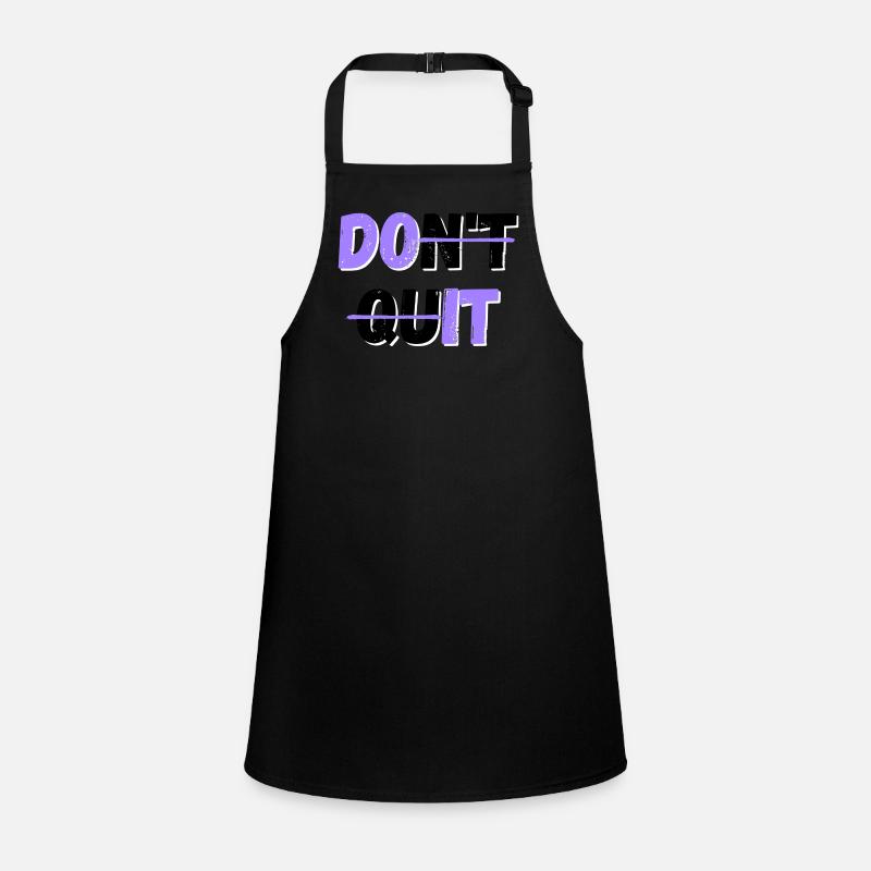 N’abandonnez pas! /Fais-le Tablier Enfant