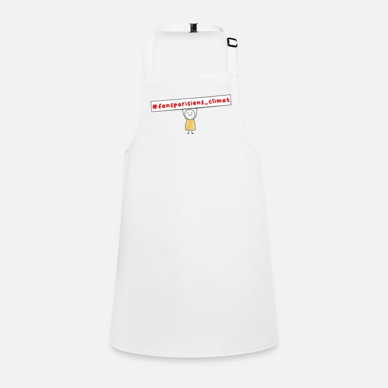 #fansparisiens_climat  Tablier Enfant