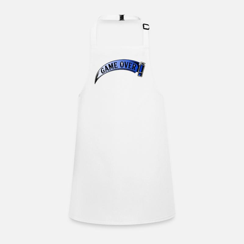 Game Over Retro Arcade Banner Children's Apron