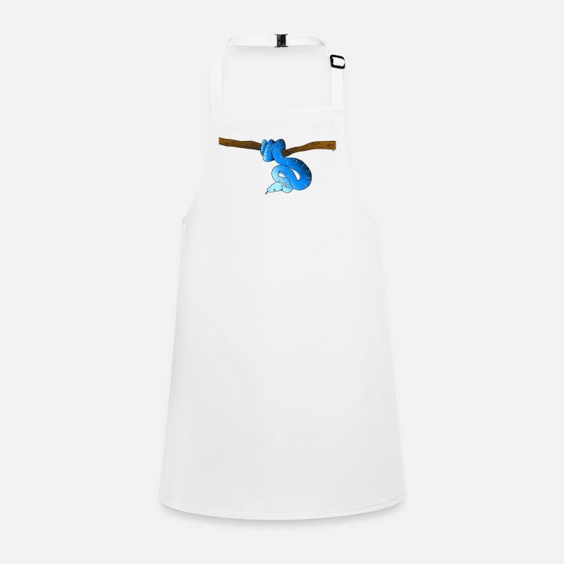 Serpent Bleu Tablier Enfant