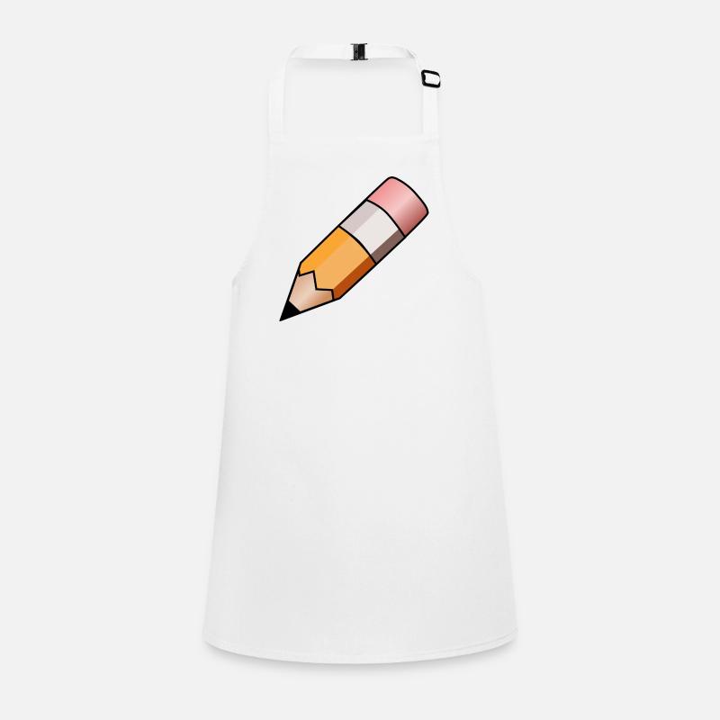 stylo apprentissage crayon professeur enseignant l'école p Tablier Enfant