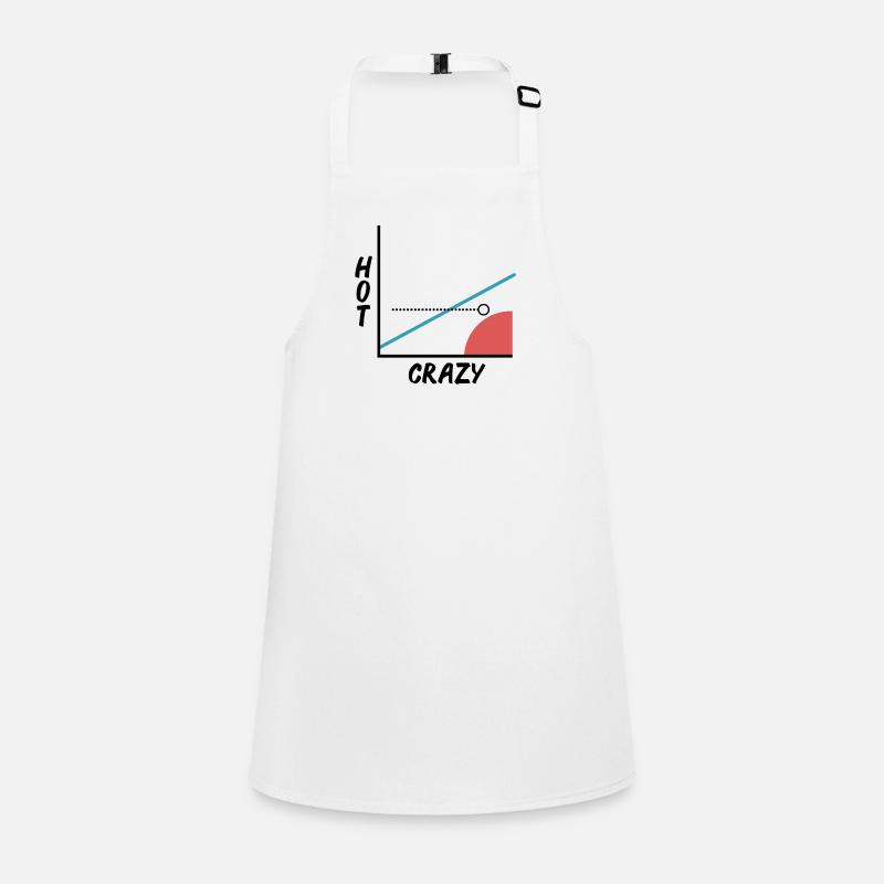 Crazy Hot Scale - Graphics - Graph - Barny Children's Apron