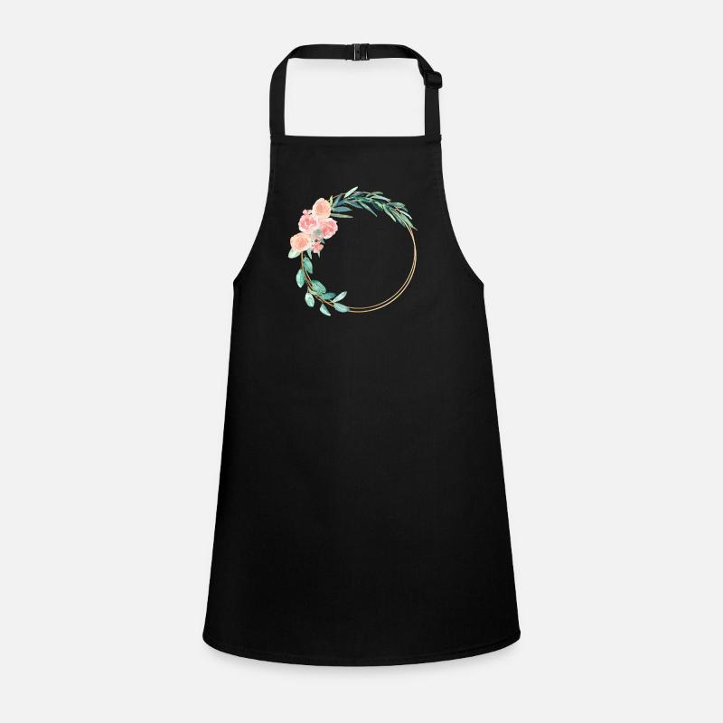 spring_wreath Schürze für Kinder