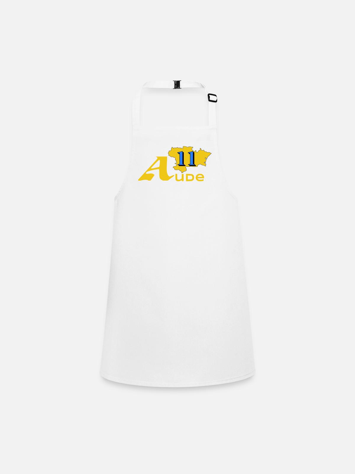 Aude - Children's Apron - white - Front