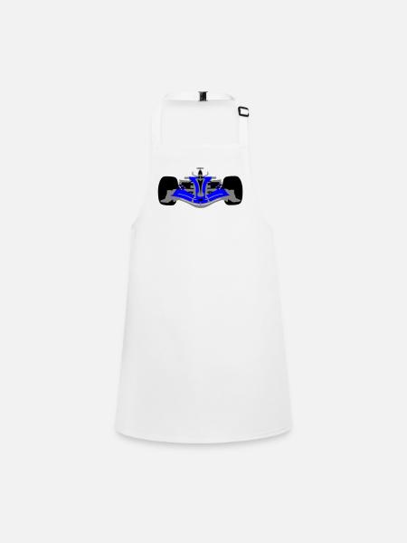 bolid - Children's Apron - white - Front