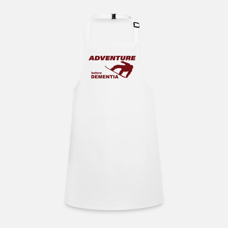 SNOWBOARD ADVENTURE Schürze für Kinder