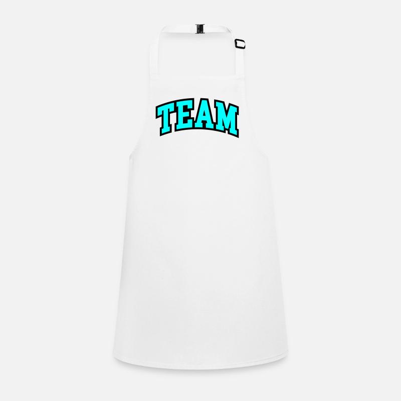 Team lettering Children's Apron