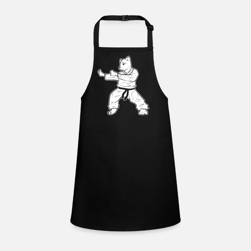 Karate Cat Self Defense Children's Apron