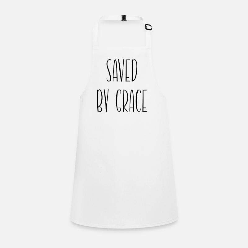 saved by grace Schürze für Kinder