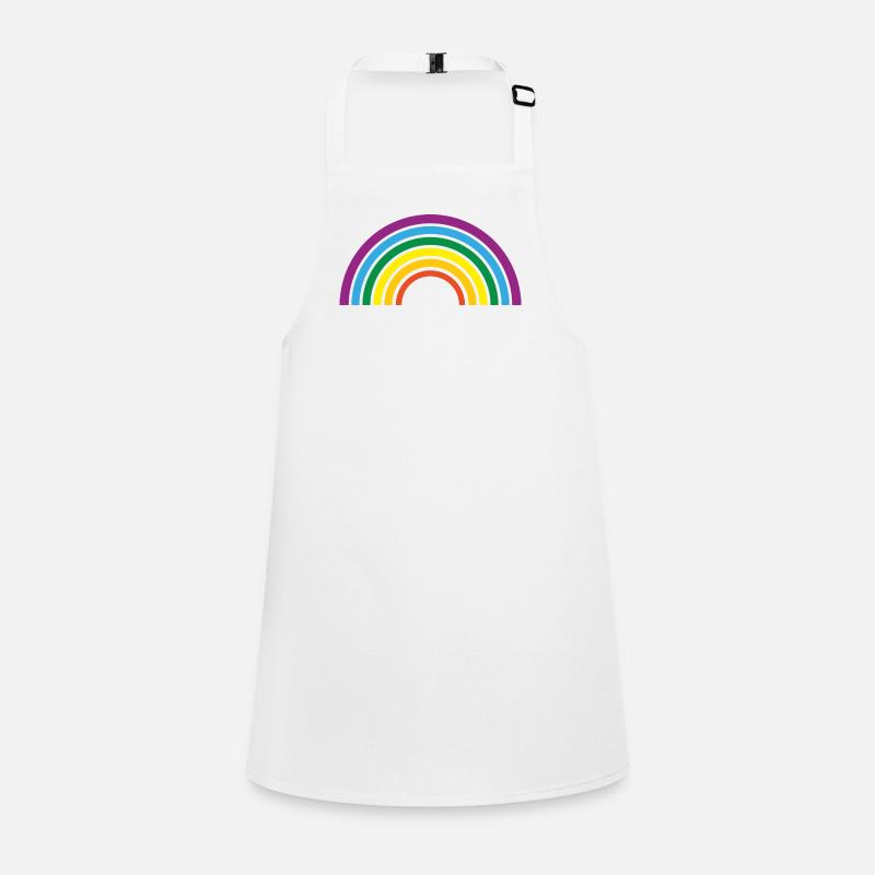 Regenbogen Schürze für Kinder