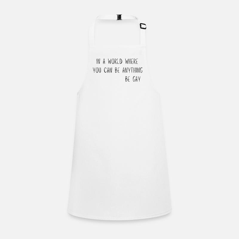 Funny design for gay rights Children's Apron