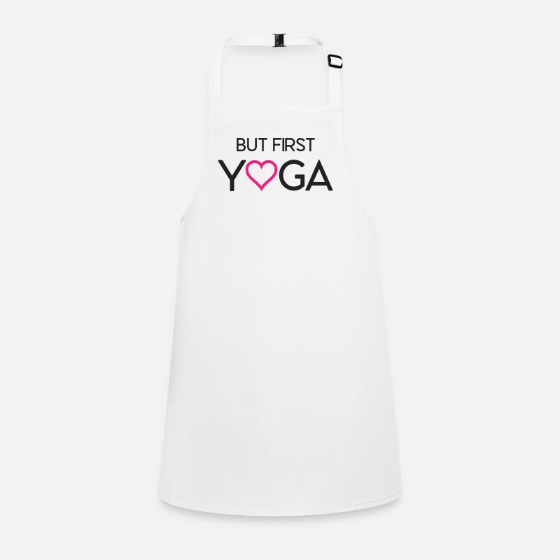 But First Yoga Children's Apron