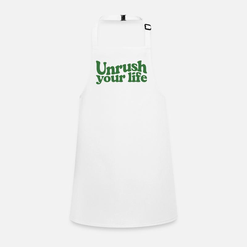 Slow down | Slow Living Mindfulness Children's Apron