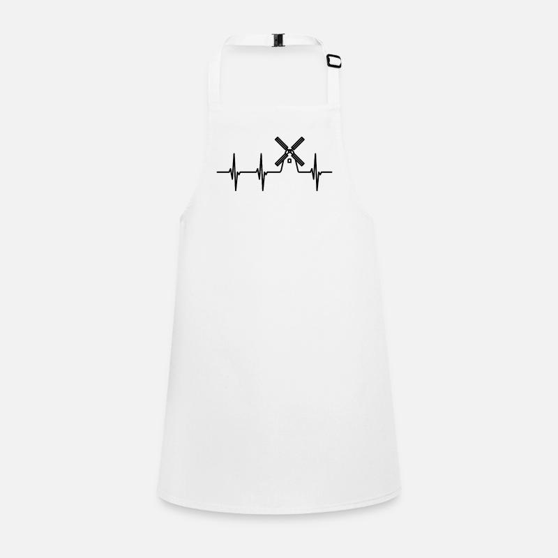 Windmill heartbeat Children's Apron