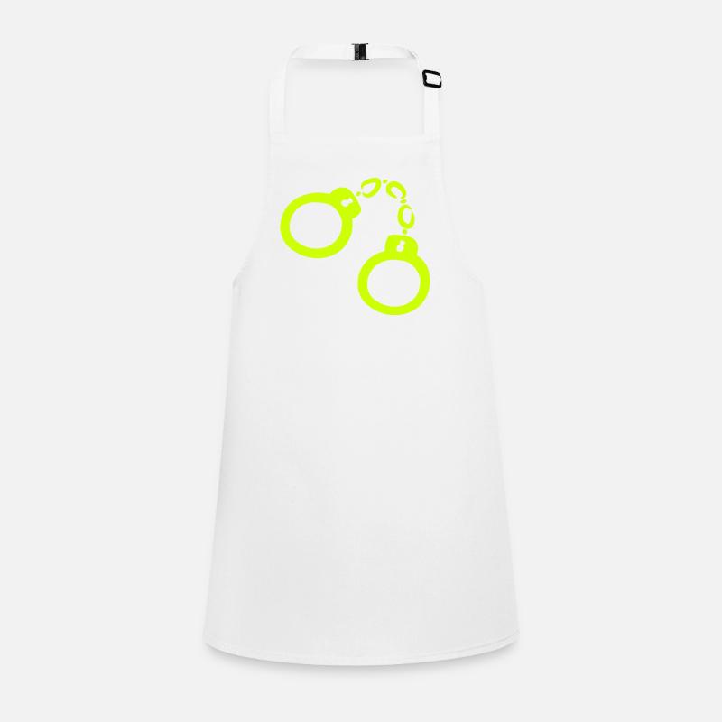 Handcuffs Yellow Children's Apron