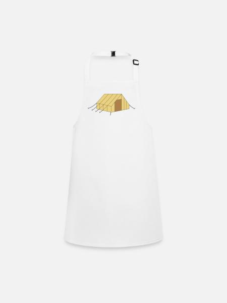 tent - Children's Apron - white - Front