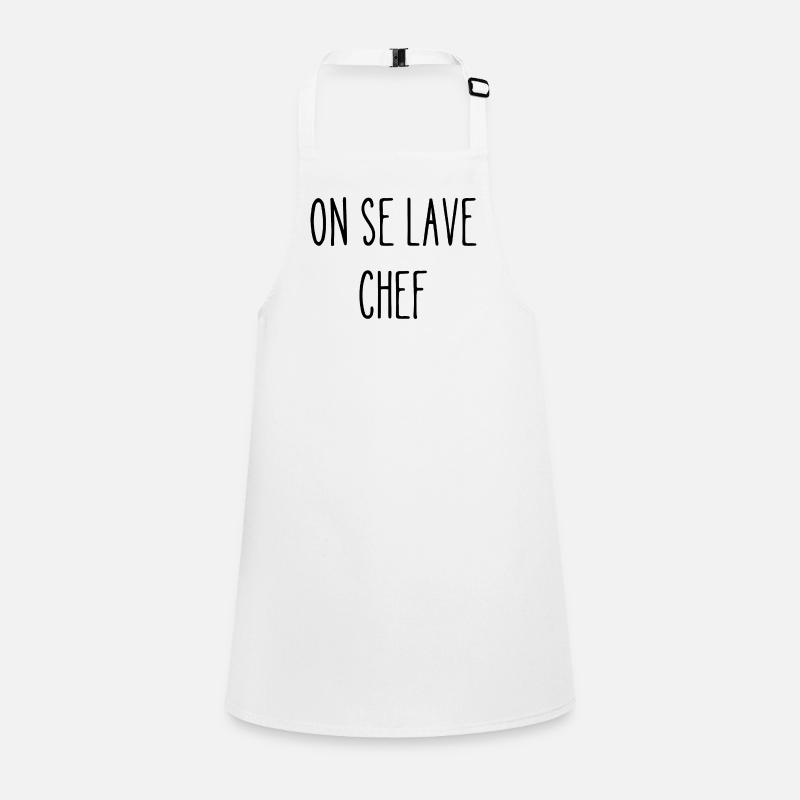 on se lave chef Tablier Enfant