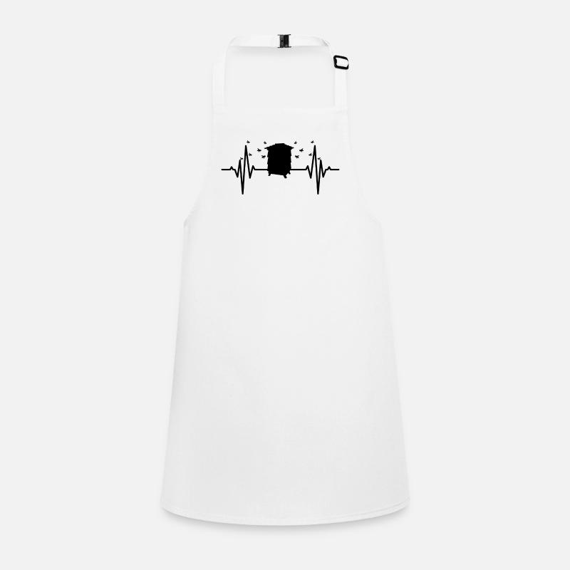 Beehive Heart Line Children's Apron