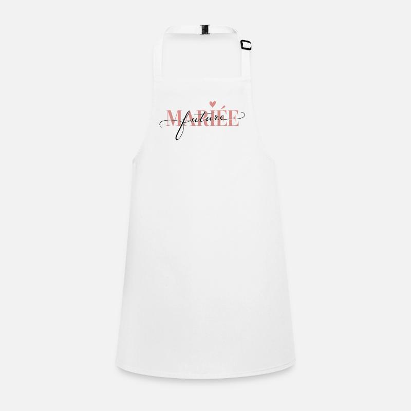 Future mariée design fun pour EVJ Tablier Enfant