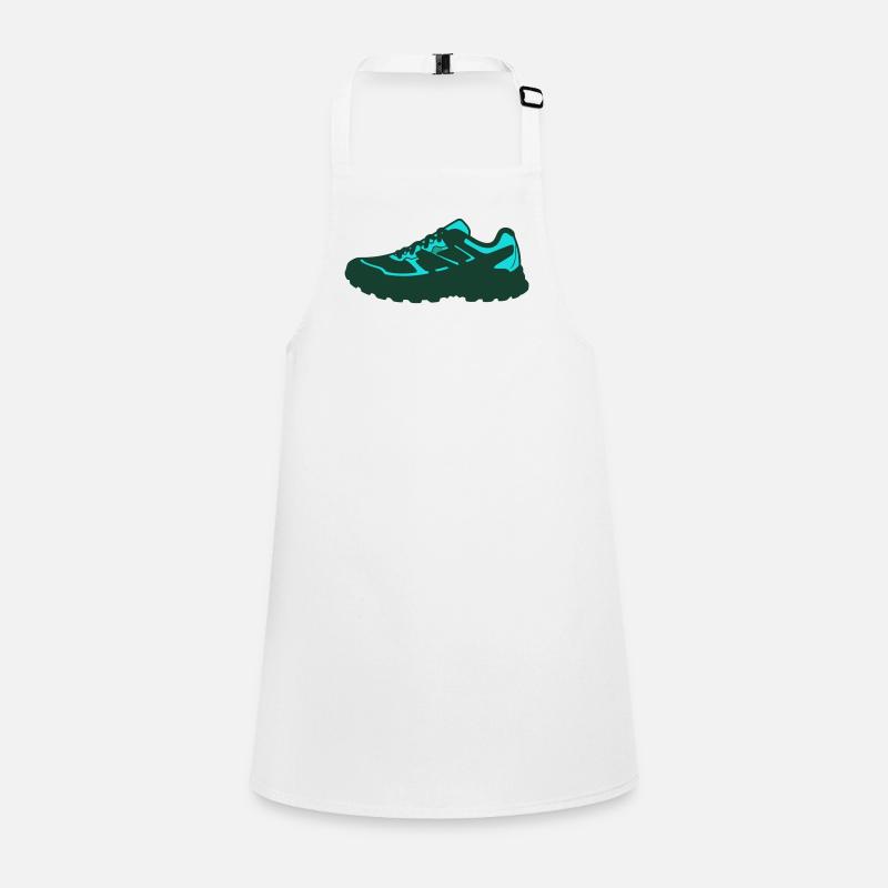 Flat Icon Sporty Sneaker Children's Apron