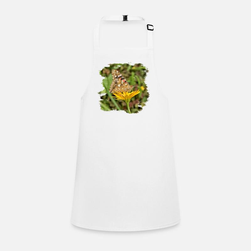 The butterfly is a migratory butterfly Children's Apron