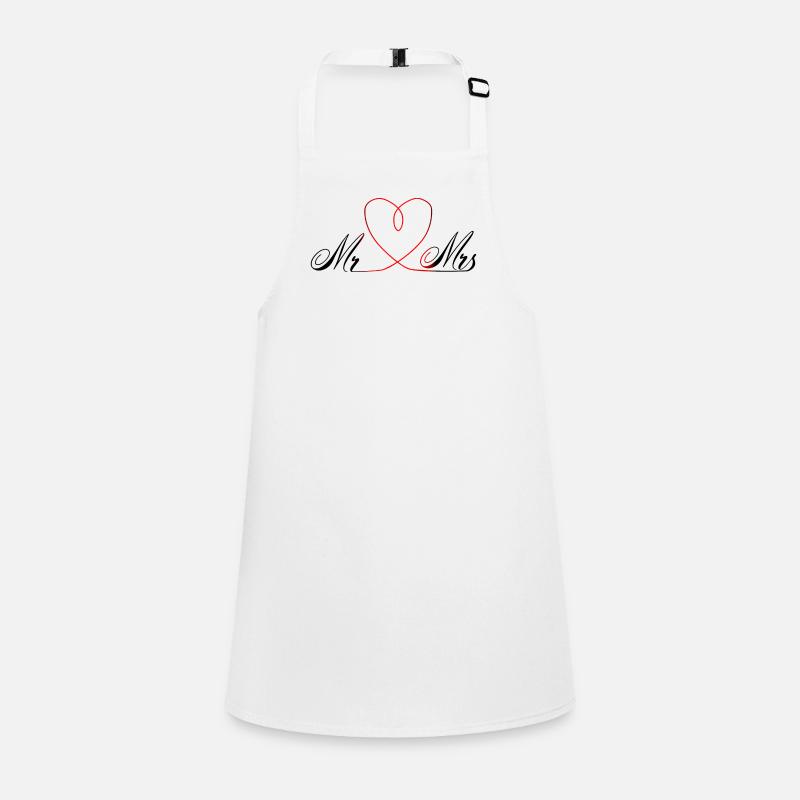 Mr. & Mrs Schürze für Kinder