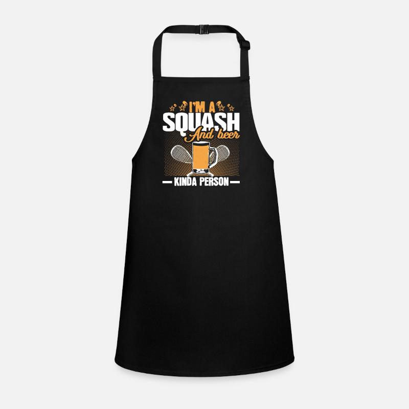 Squash Squash Ball Tournament Children's Apron