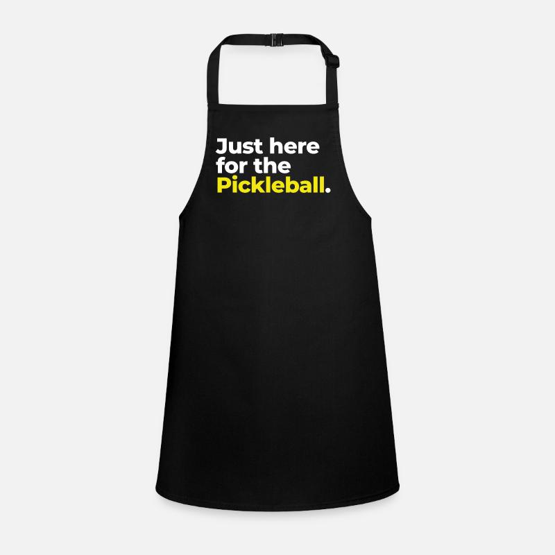 Pickelball Tee, Modern Minimalist Children's Apron