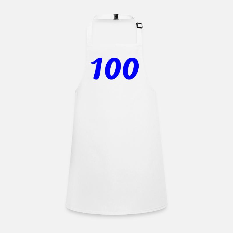 100. 100 ANS. 100e ANNIVERSAIRE. ANNIVERSAIRE 100  Tablier Enfant