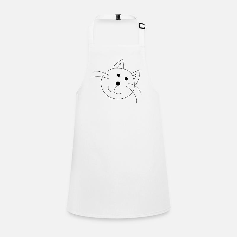Funny cat Children's Apron
