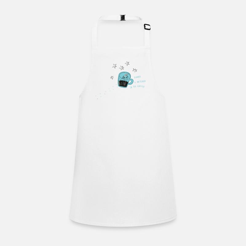 Oops a unicorn in my cup Children's Apron