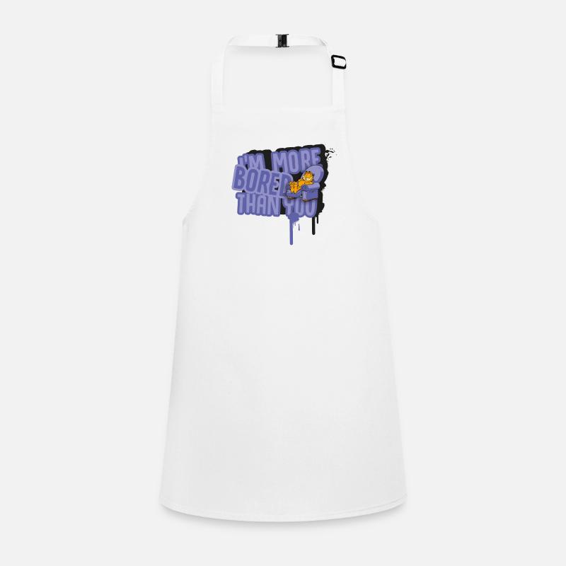 Garfield Langeweile Schürze für Kinder