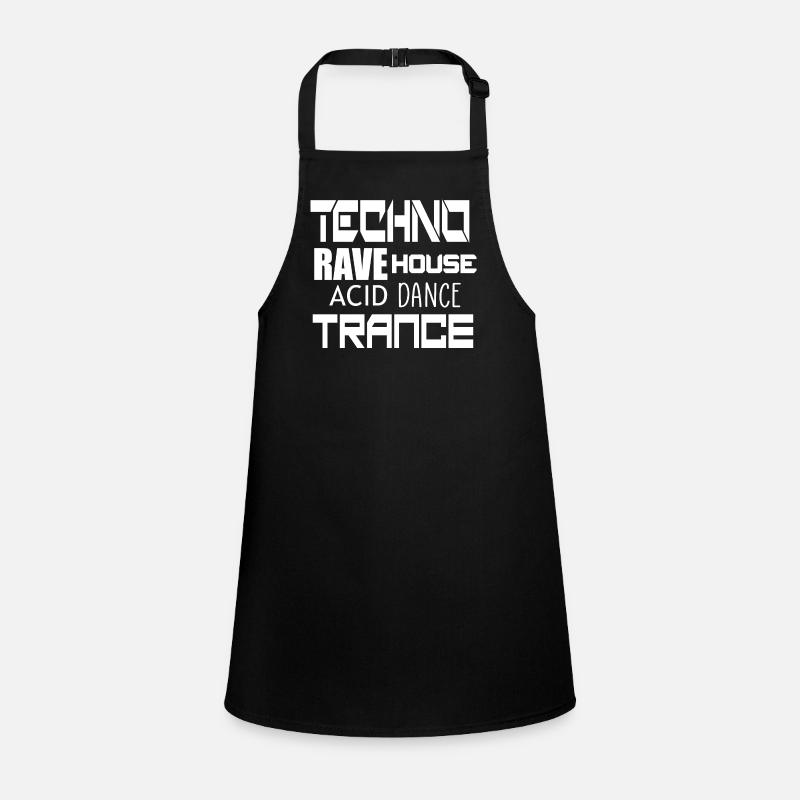 Techno Trance Tanz Schürze für Kinder