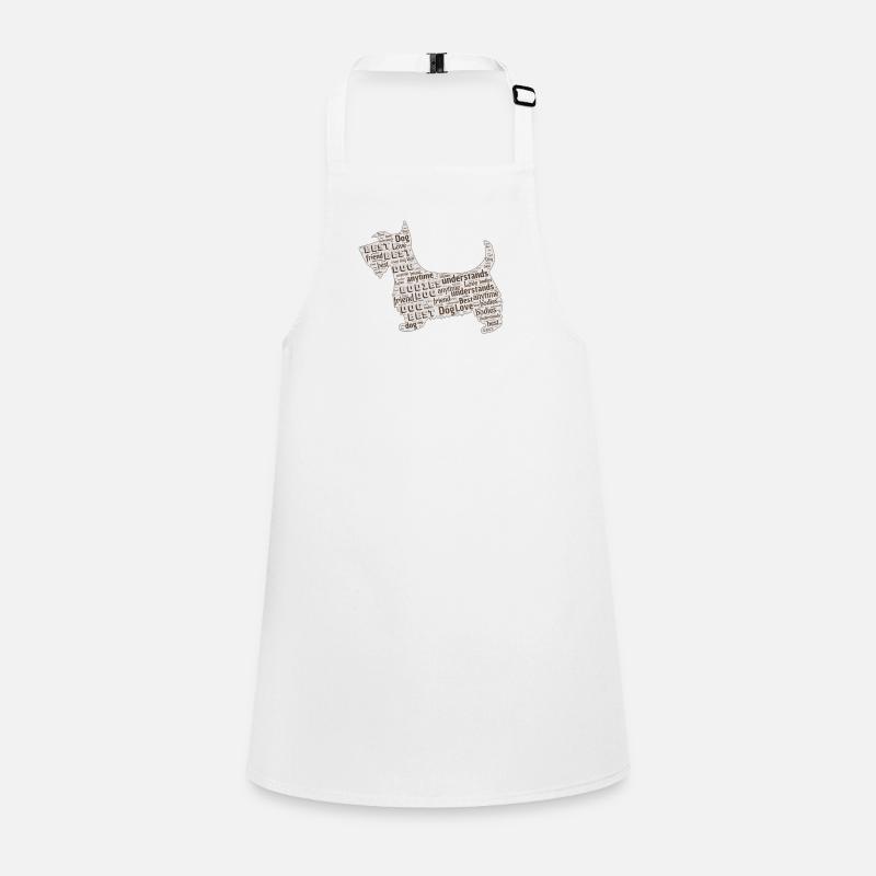 Hunde Sprüche Schürze für Kinder