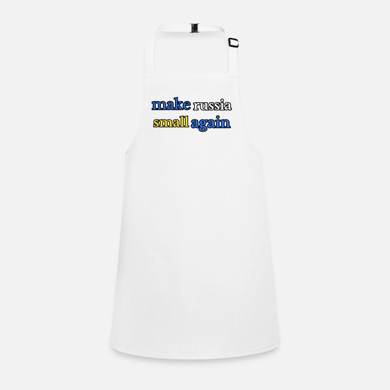 Make russia small again, blue yellow Children's Apron