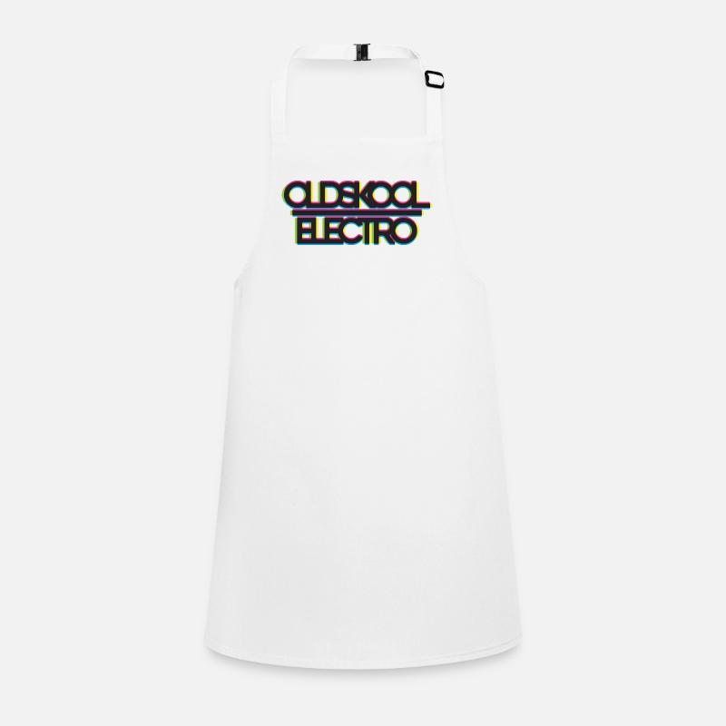 OldSchool Electro Neon 80s Children's Apron
