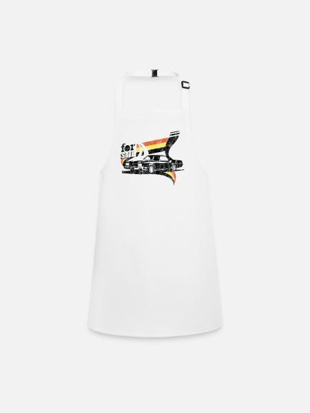 Car For Sale - Tablier Enfant - blanc