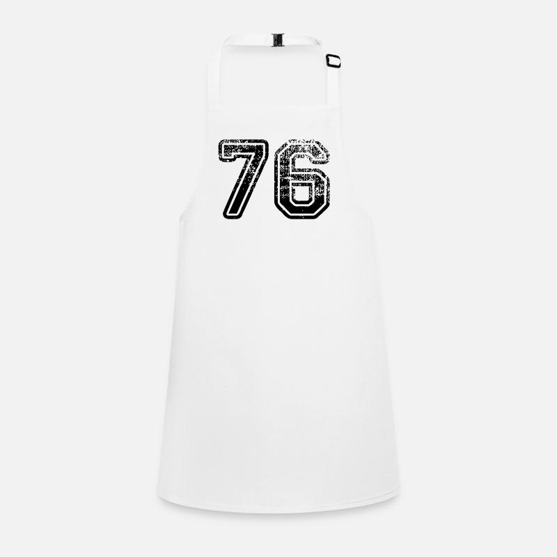 76 - Children's Apron - white