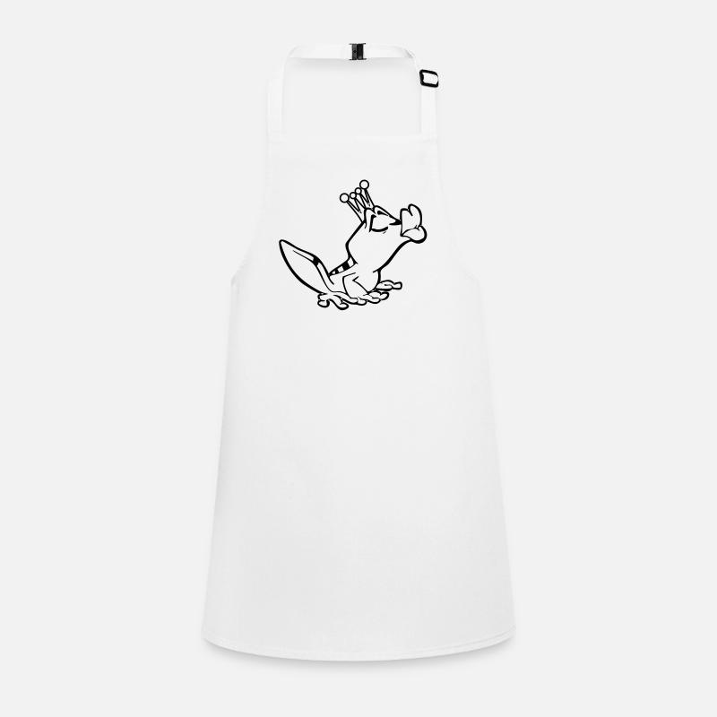 Froschkönig Schürze für Kinder