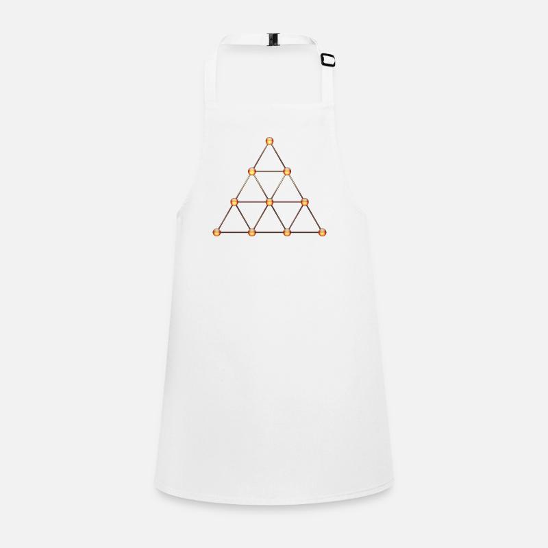 Tetraktys, Pythagoras, Sacred Geometry, Matrix Children's Apron