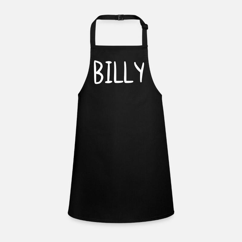 Billy Custom Name Font Text Birthday Children's Apron