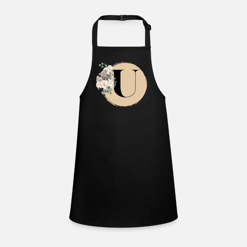 letter U Children's Apron