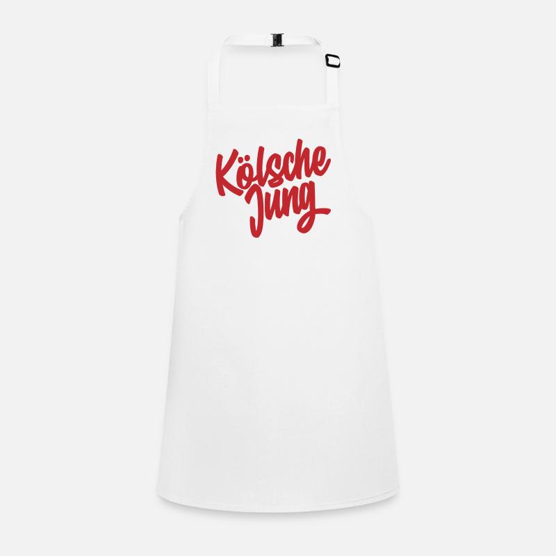 Kölsche jung, Stolz auf Köln Schürze für Kinder