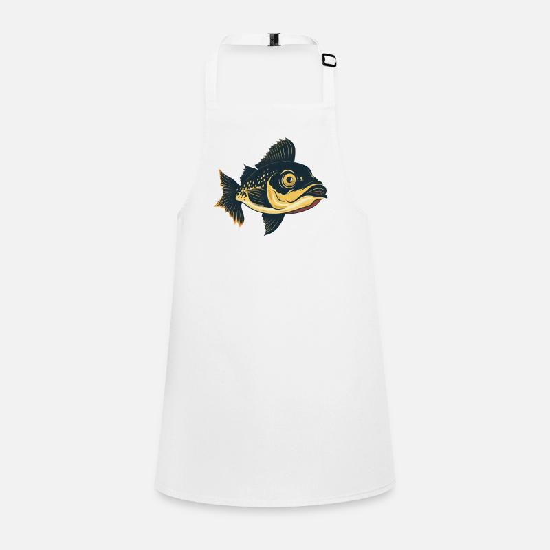 Fish pike perch angler Children's Apron