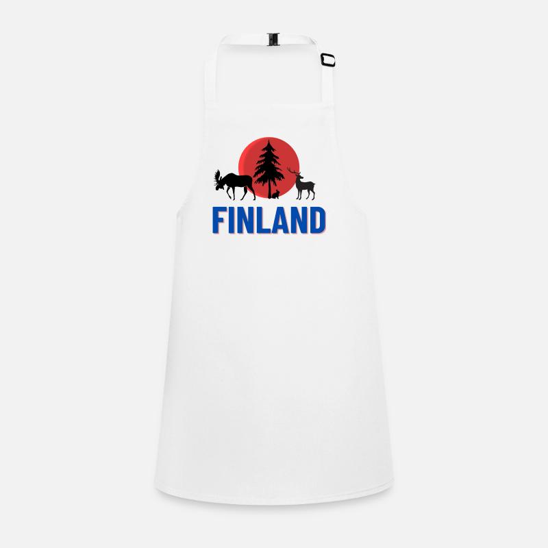 FINNLAND Schürze für Kinder