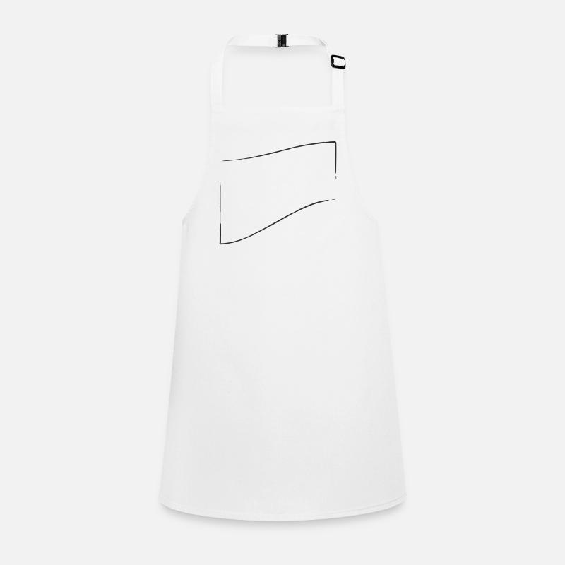 openFrame courbé vers le haut | Graphique vectoriel Tablier Enfant