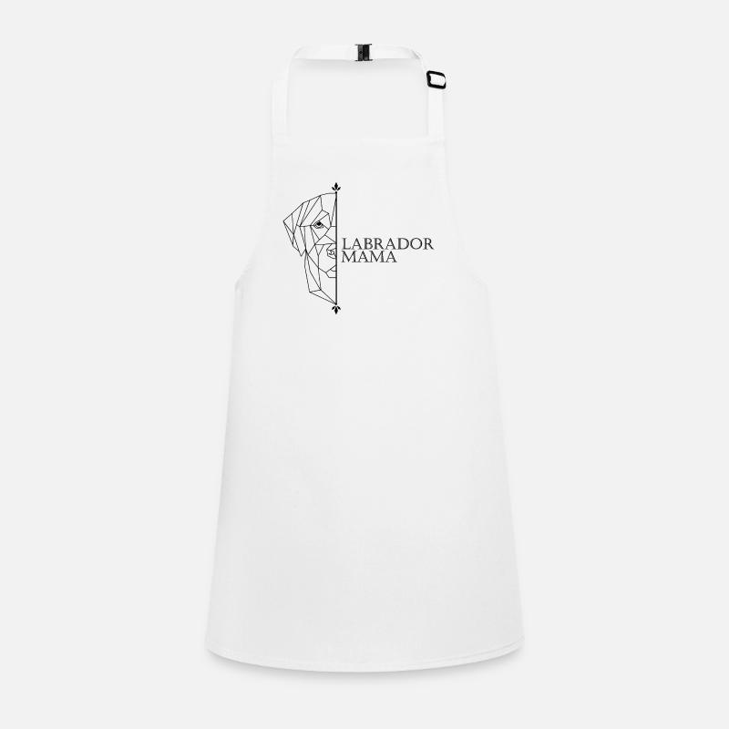 Polygone de maman du Labrador Tablier Enfant